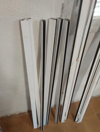 2 Ventanas Aluminio con Mosquiteras