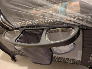 Cuna de viaje Lionelo Sven Plus Gris