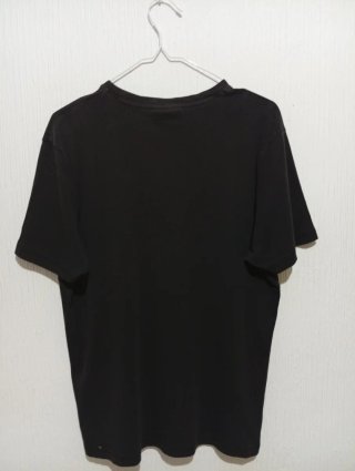 Camiseta Hugo Boss Negra V-Neck Talla XL