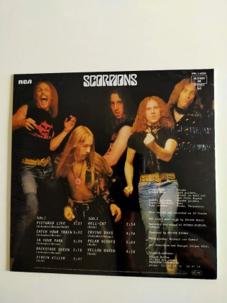 Vinilo Scorpions Picture Disc