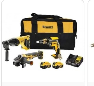 Kit Dewalt Pladur Taladro y Amoladora