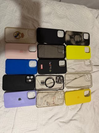 Lote Fundas iPhone 14 Pro Max