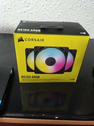 Corsair RS120 ARGB Ventiladores PWM