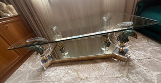 Mesa centro cristal