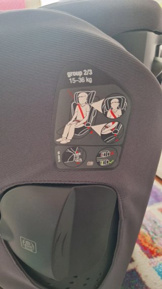 Silla coche Nuna Aace Grupo 2/3 + protección