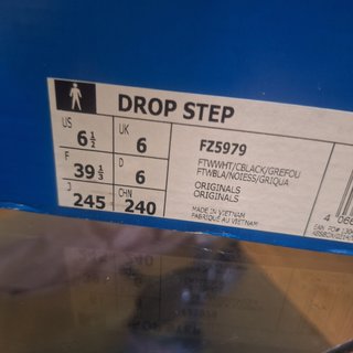 Zapatillas Adidas Drop Step Blancas