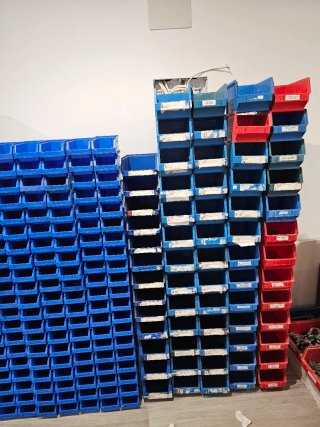 Cajas apilables para herramientas
