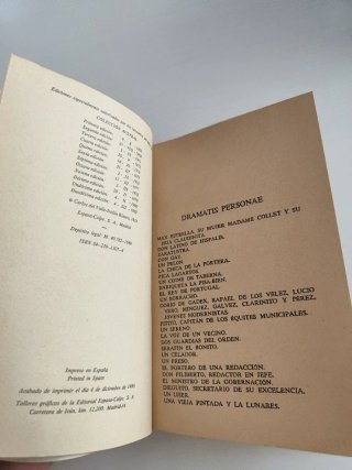 Libro Luces de bohemia