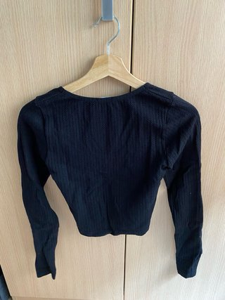 Cardigan Stradivarius Negro Talla XS