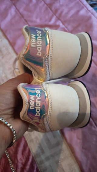 New Balance Beige Multicolor Mujer Talla 38