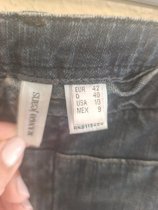 Falda vaquera Mango Talla M