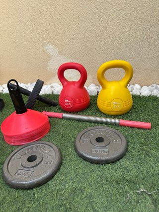 Pack entrenamiento: TRX, kettlebell ...