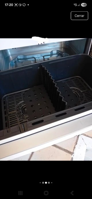Freidora de aire Cosori Dual Blaze 10L
