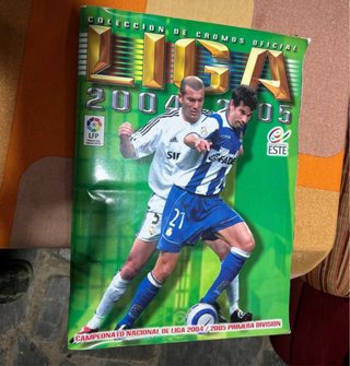 Álbum Cromos Liga 2004-2005