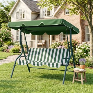 Balanza de exterior con toldo ajustable