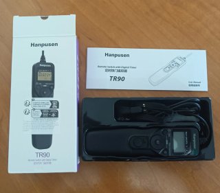 Hanpusen TR90 Disparador Remoto Temporizador