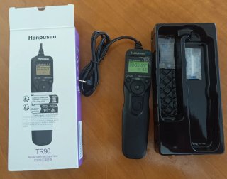 Hanpusen TR90 Disparador Remoto Temporizador