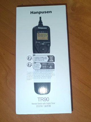 Hanpusen TR90 Disparador Remoto Temporizador