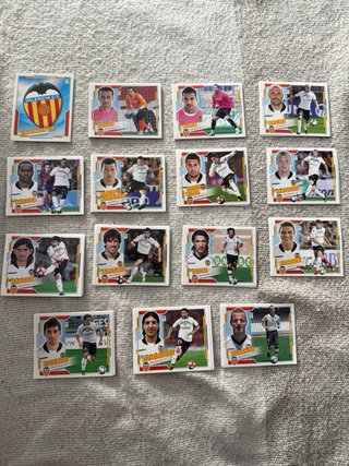 Lote cromos Valencia CF 2010-2011