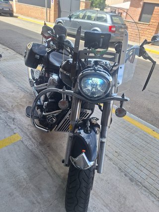 Yamaha Midnightstar 1300 Custom Negra