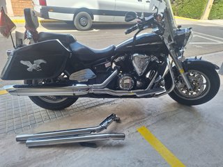 Yamaha Midnightstar 1300 Custom Negra
