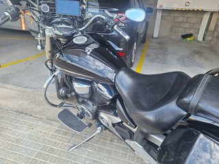 Yamaha Midnightstar 1300 Custom Negra