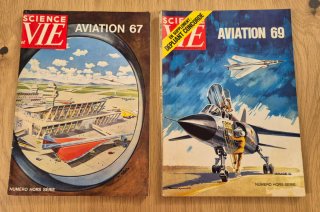 Revistas antiguas de aviación