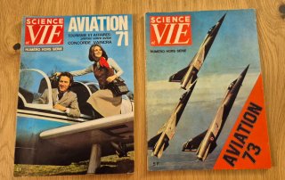 Revistas antiguas de aviación