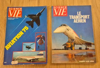 Revistas antiguas de aviación