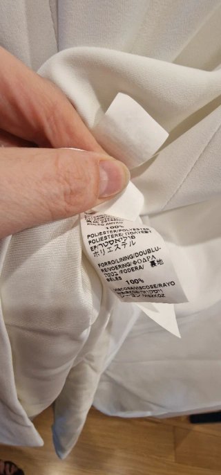 Blazer Zara Woman Blanco