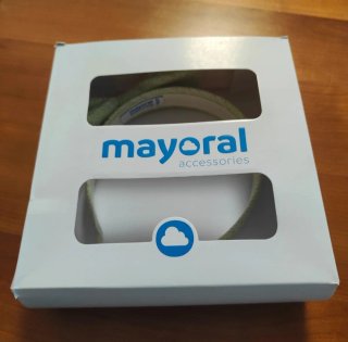 Diadema verde pistacho con lazo Mayoral
