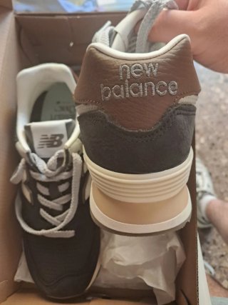 Zapatillas New Balance 574 Negro/Marrón