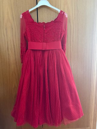 Vestido rojo FUTURINO