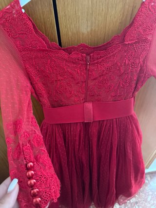 Vestido rojo FUTURINO