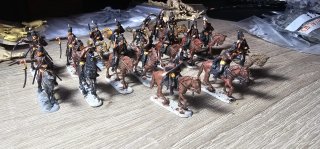 Revell 1/72 Soldados Prusianos Húsares Pintados