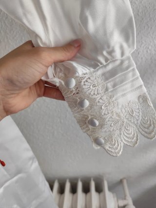 Conjunto Novia Camisón y Bata Blanco