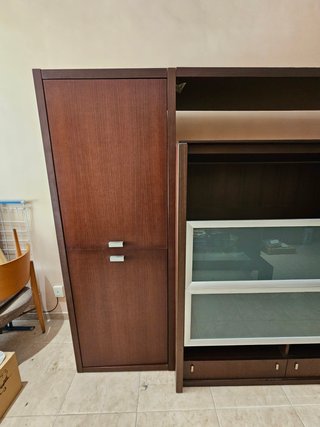 Muebles Salón Madera Wengué. Venta por separado.