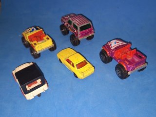 Lote coches Guisval años 80