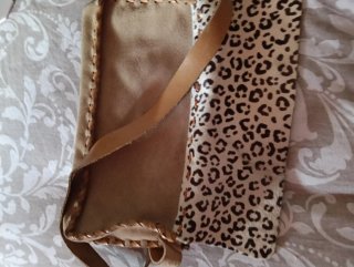 Bolso piel estampado animal print