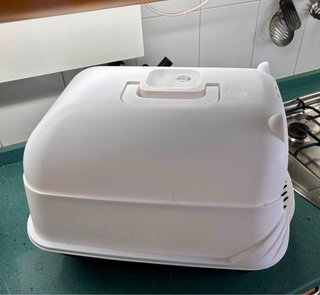 Box per sabbia per gatti con filtro