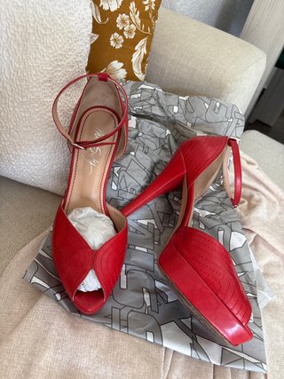 Zapatos de piel Miss Sixty Talla 39 Rojos