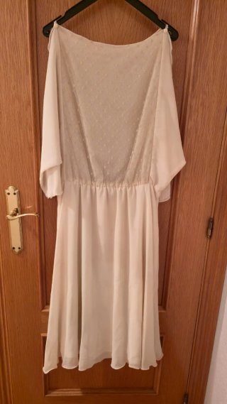 Vestido de novia vintage original de 1977