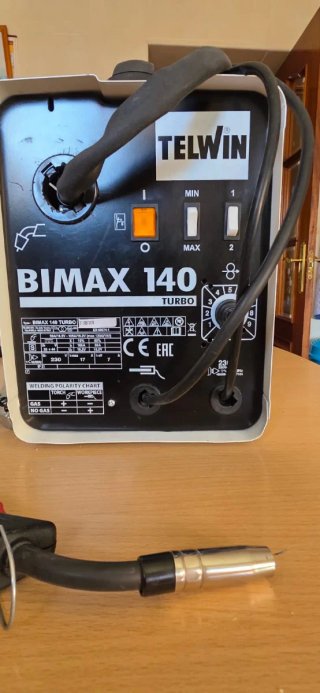 Máquina de soldar Telwin BIMAX 140 Turbo