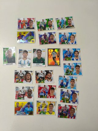 Lote 21 Cromos Liga 2025/2026