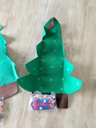 Árbol de Navidad de Fieltro