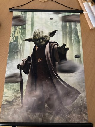 Póster Enrollable Yoda - Star Wars