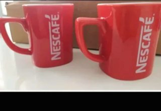 Tazas Nescafé Rojas