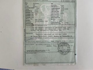 Hyundai i30 2007 etiqueta c motor g 4FA