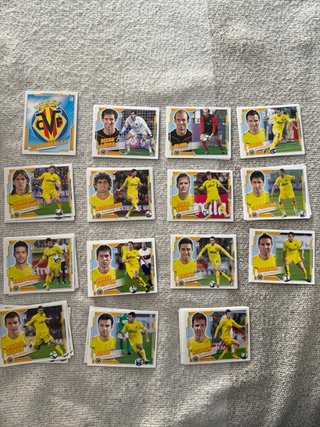 Lote cromos Villarreal CF 2010-2011