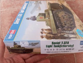 Maqueta Hobby Boss Soviet T-37A Light Tank